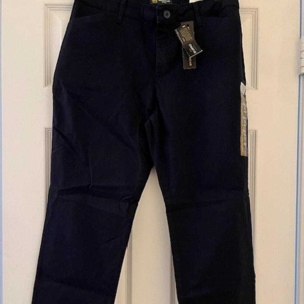 Imperial Blue Lee Women's Straight Leg, Relaxed Fit Pants in 10 Petite, NWT